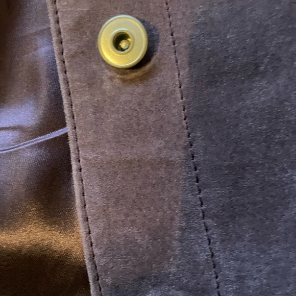 TERRY LEWIS CLASSIC LUXURIES Purle violet Jacket with Faux Fur Collar Purple - Picture 12 of 13